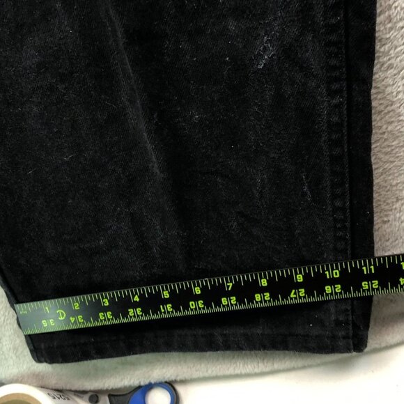 Arizona Mens Jeans Size 54 Loose Fit Straight Leg Black Denim Casual 100% Cotton - Picture 9 of 16